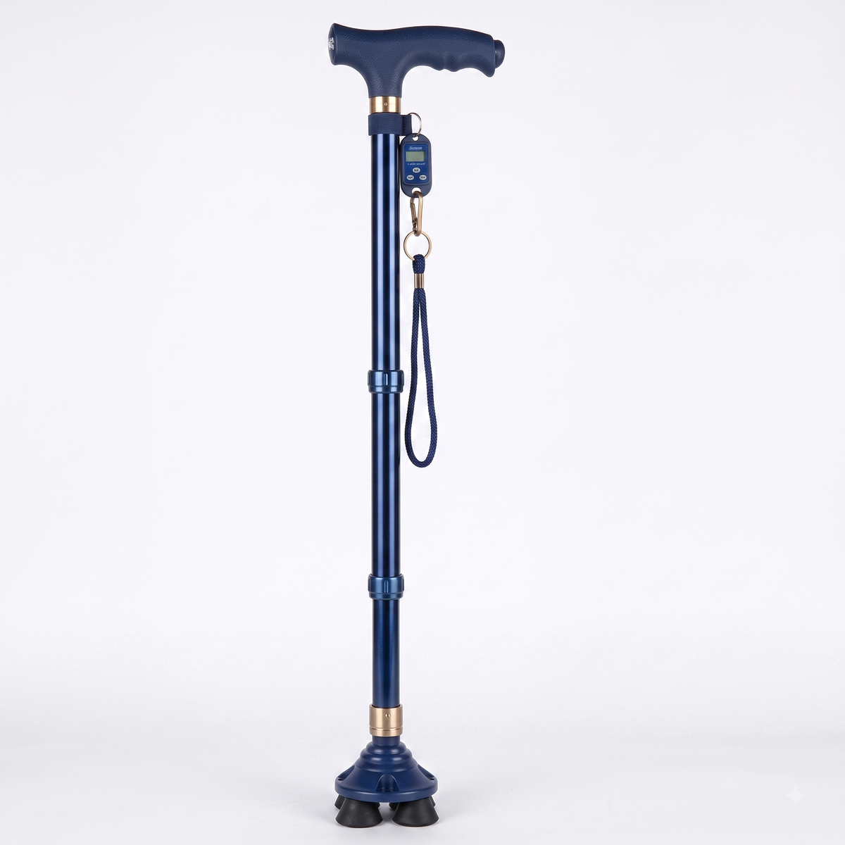 WalkWise LED Walking Cane — Adjustable Height, Non-Slip Base, Lightweight Support